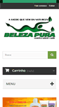Mobile Screenshot of belezapuracosmetica.com